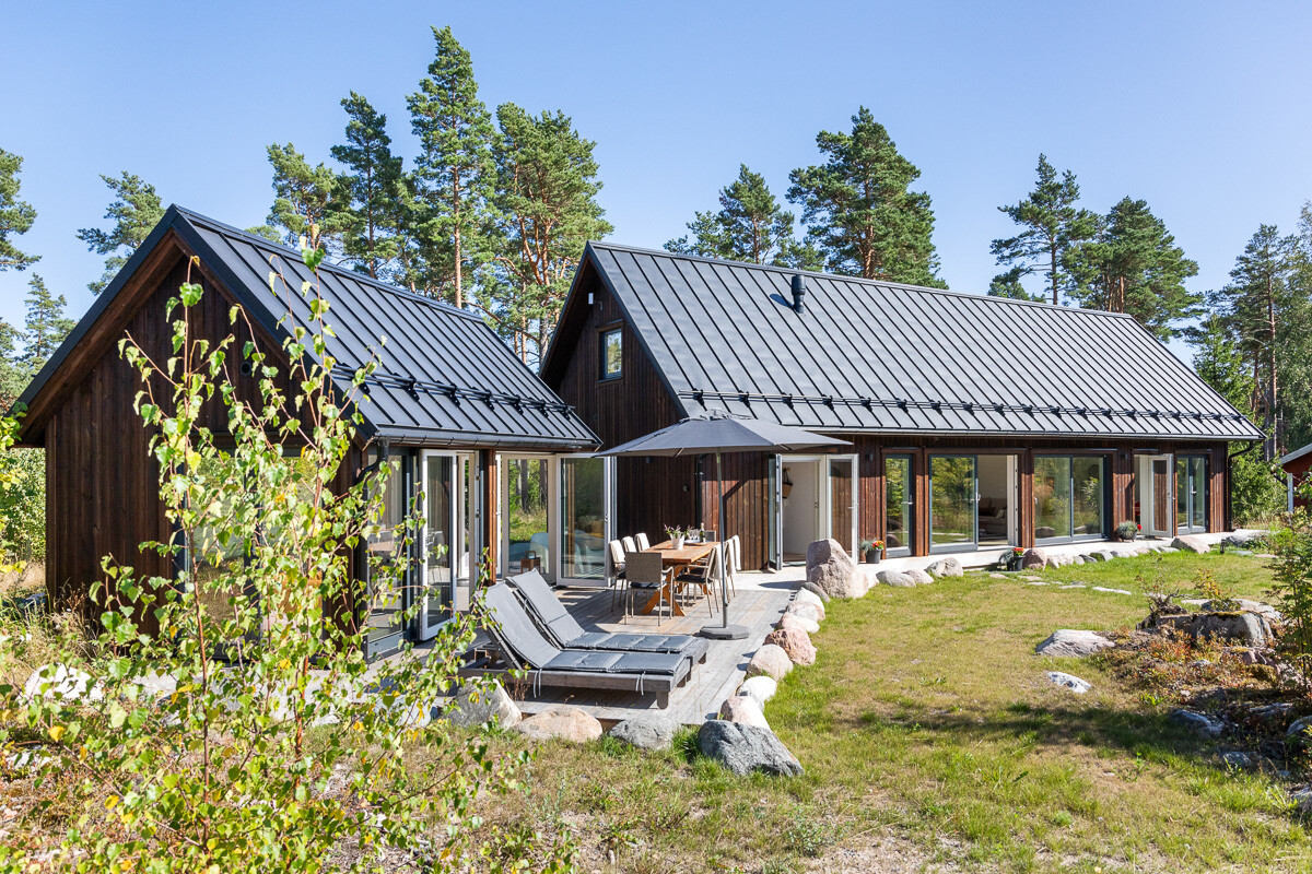 Nybyggt och stilrent