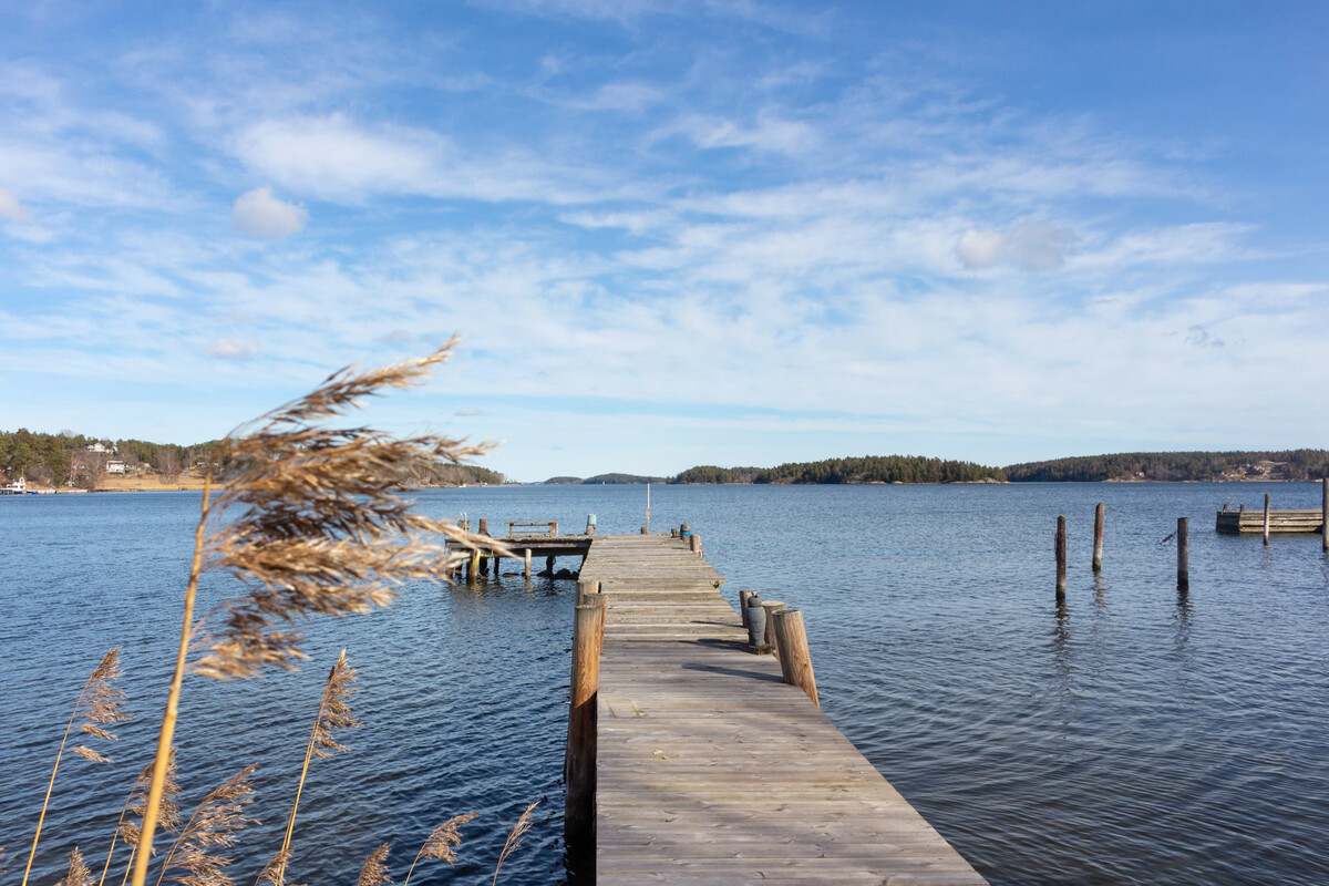 Två egna båtplatser