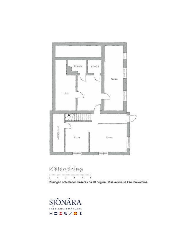 Planritning nedre plan