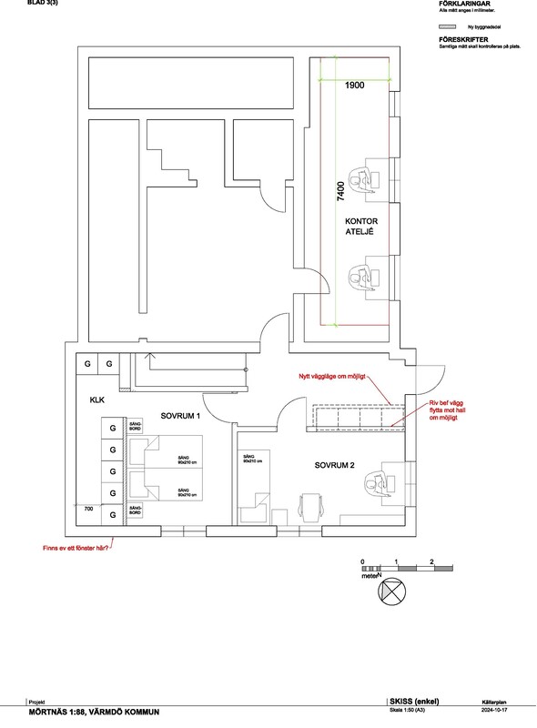 Alternativ planskiss nedre plan