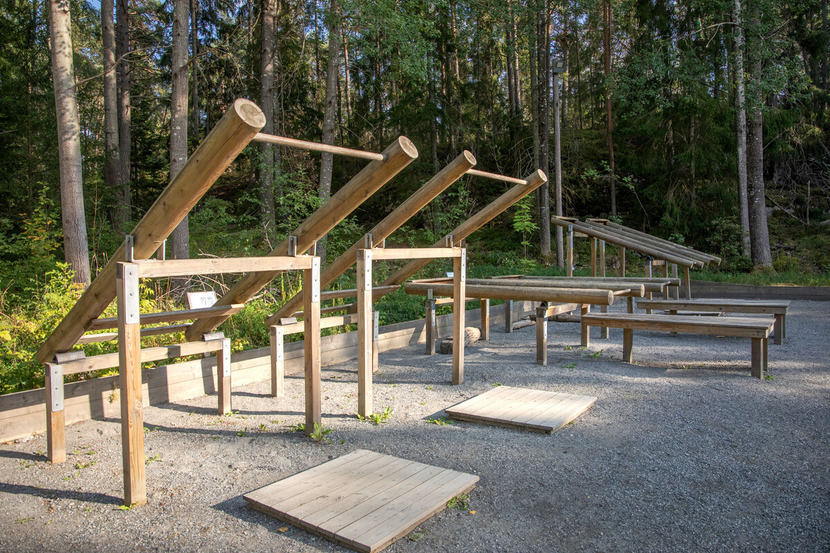 Närbelägna Eriksö friluftsområde