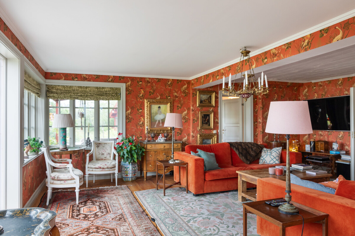 Vardagsrum stora huset