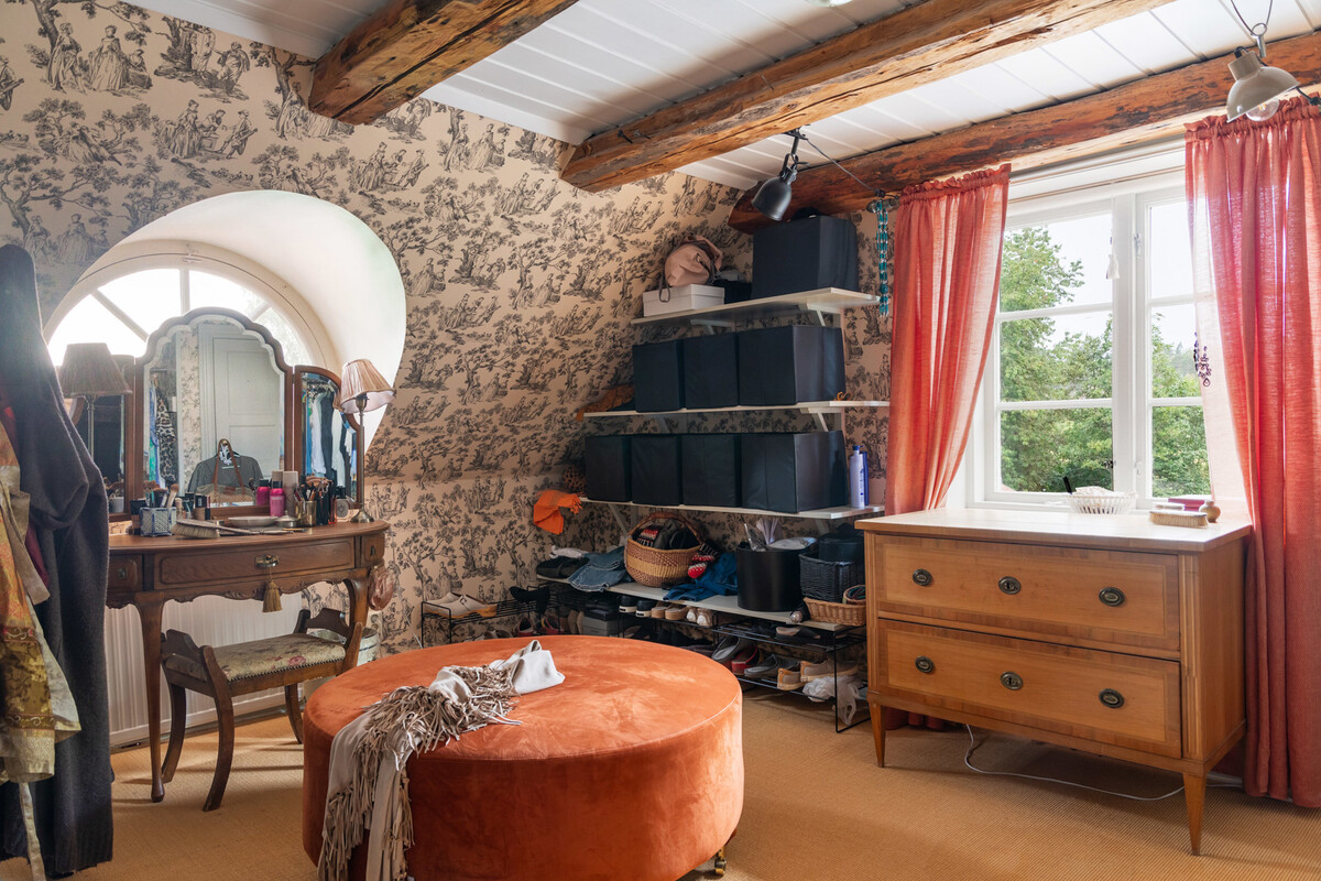 Walk in closet/sovrum övre plan