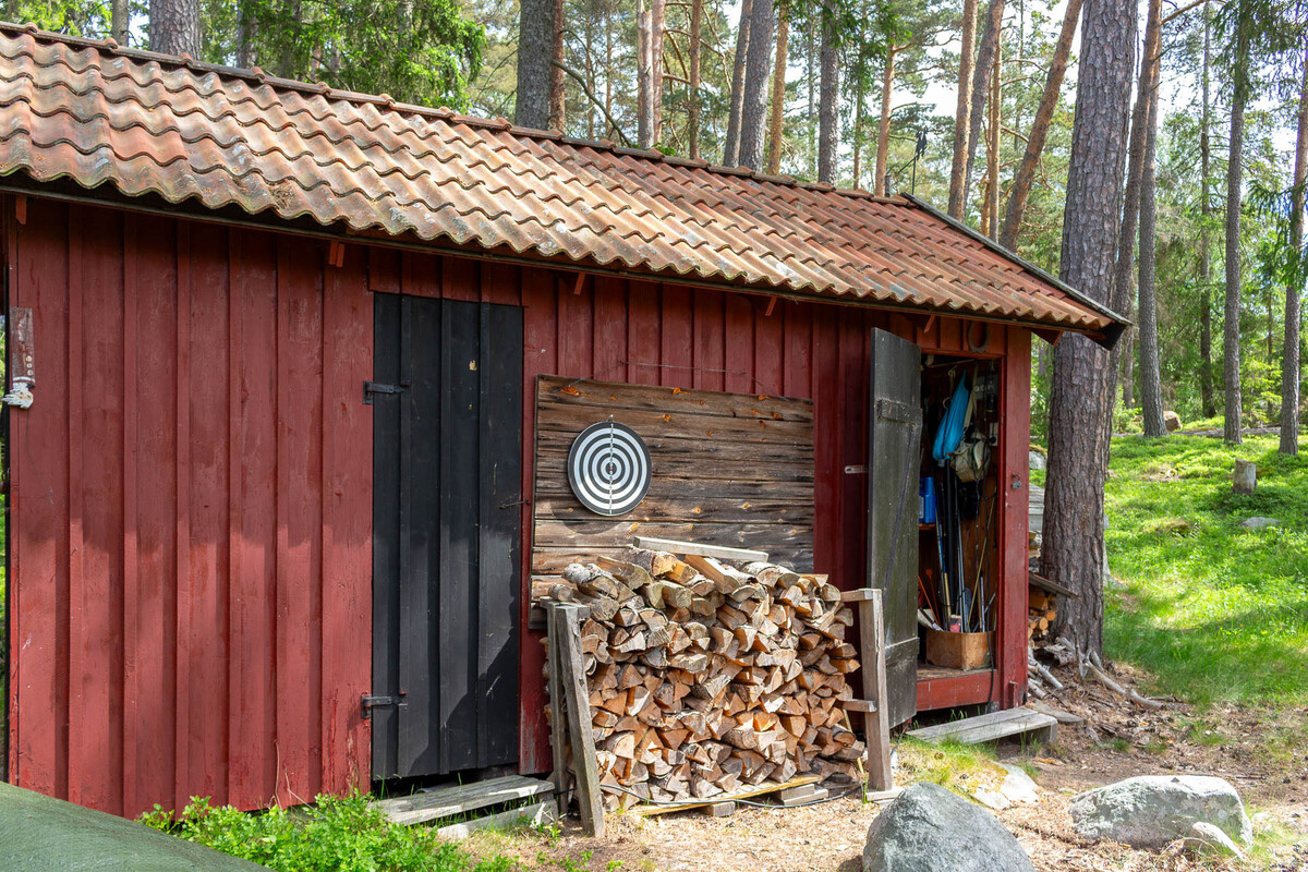 Snickarbod, ved och torrtoa
