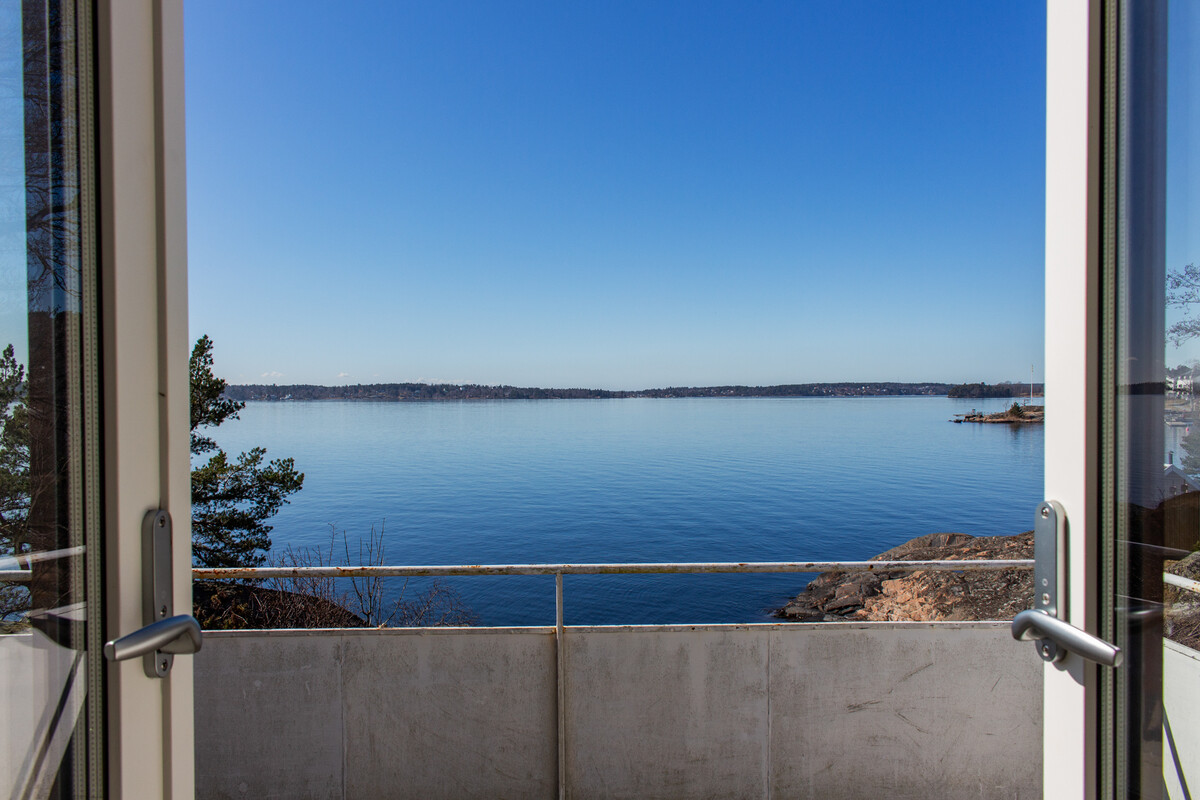 Vy från balkong