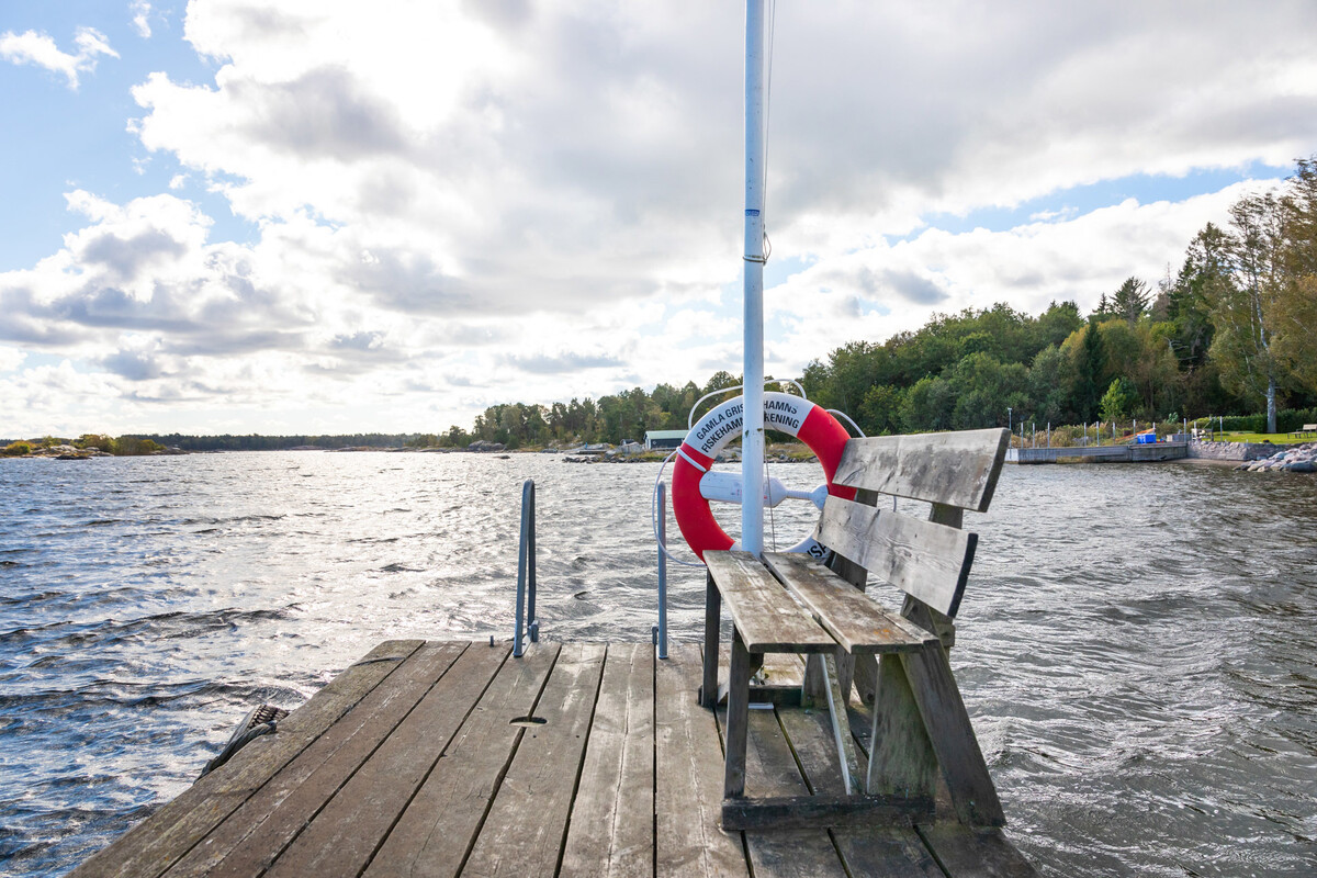 Badbrygga nere i viken