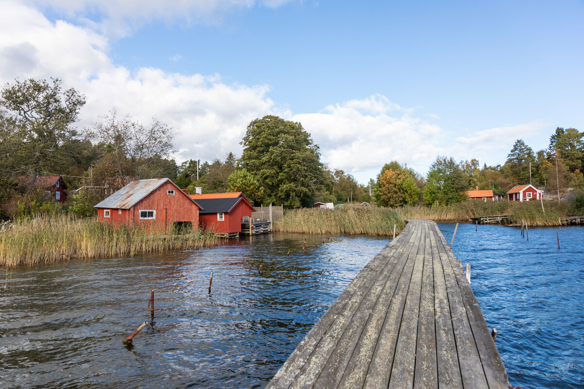 Badbrygga nere i viken