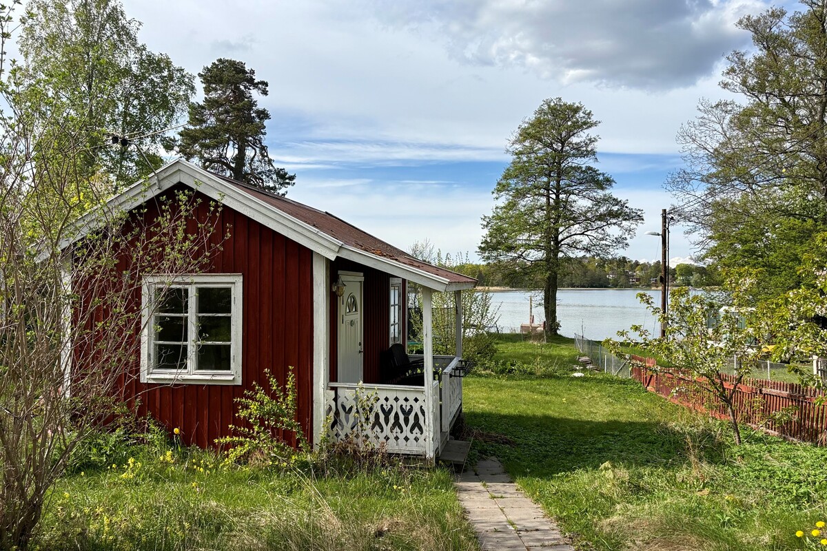 Gästhuset är en före detta handelsbod