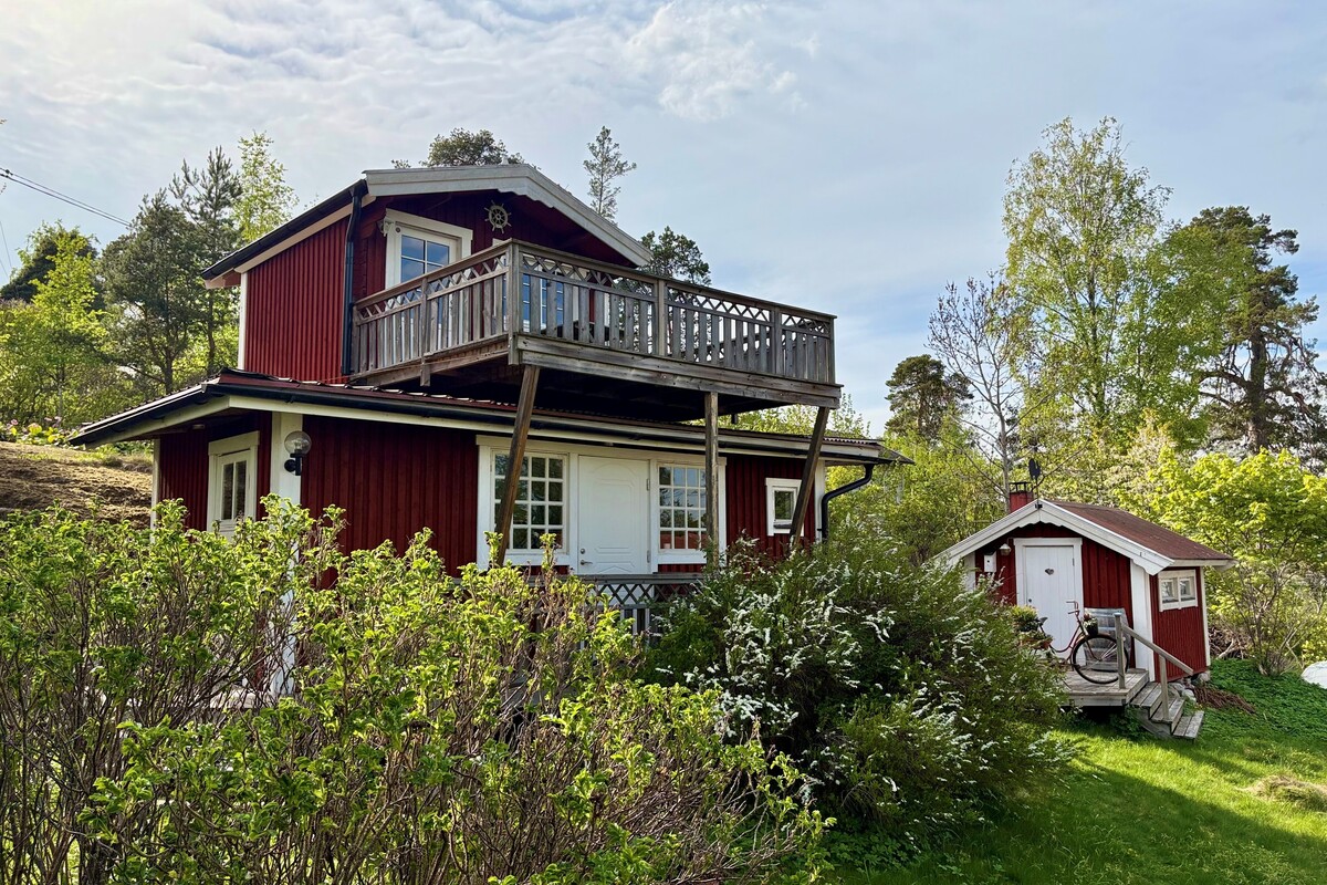Gästhus med takterass