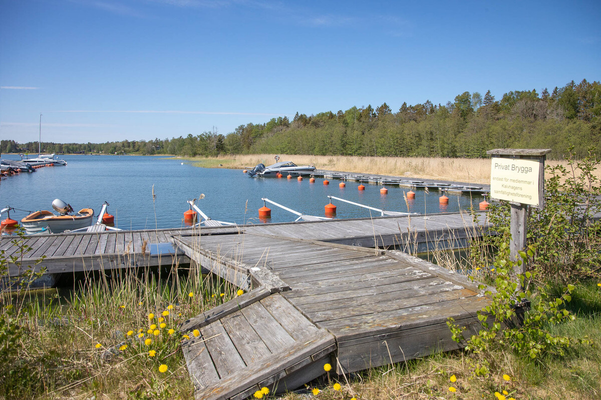 Båtplats ingår