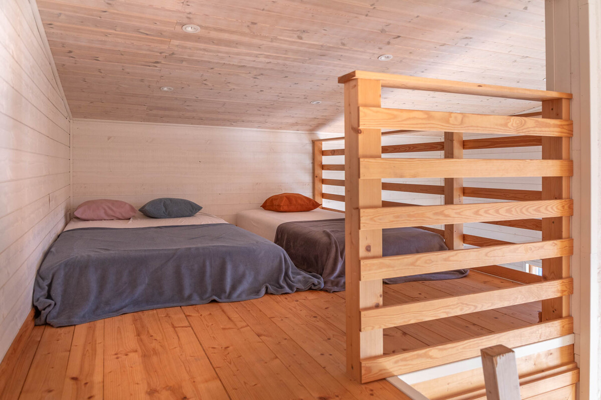 Sovloft i huvudbyggnaden