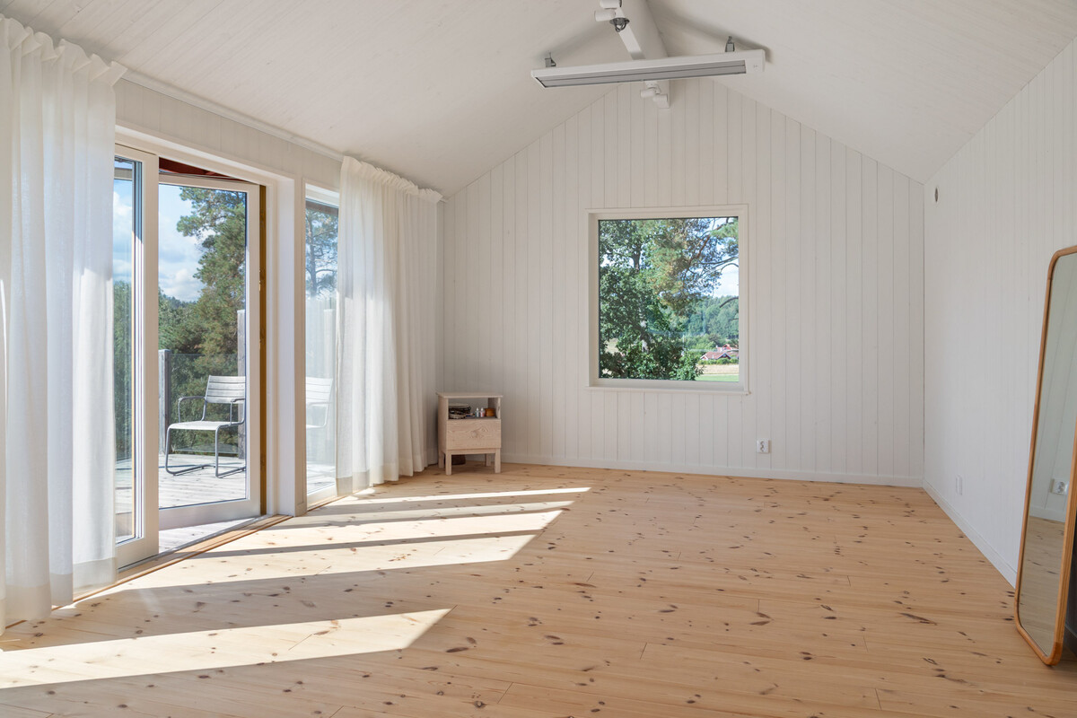 Insida attefallshus/yogastudio