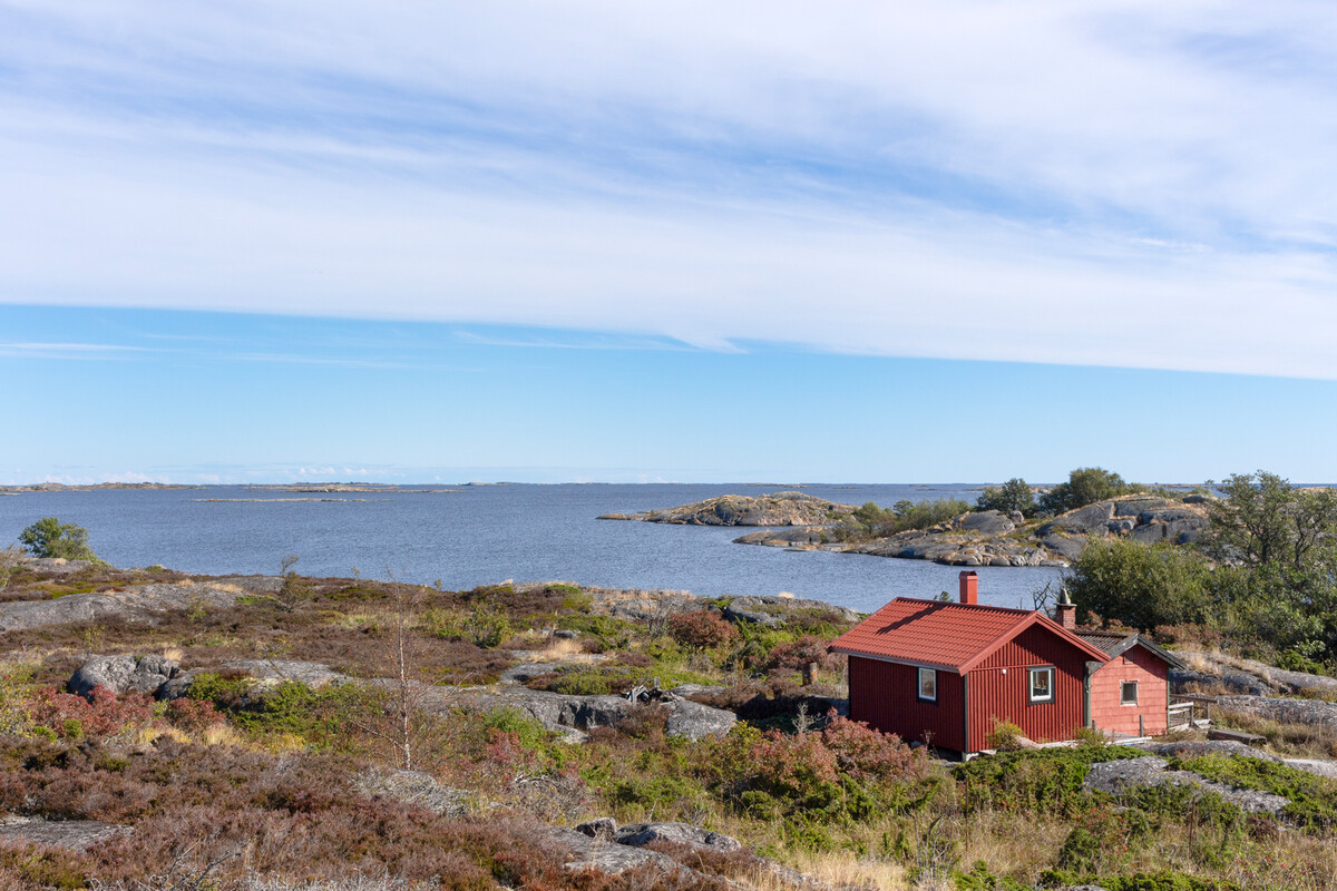 Vy mot Svenska Högarna