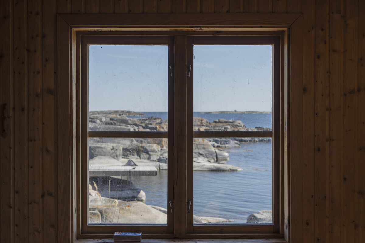 Utsikt från bastun