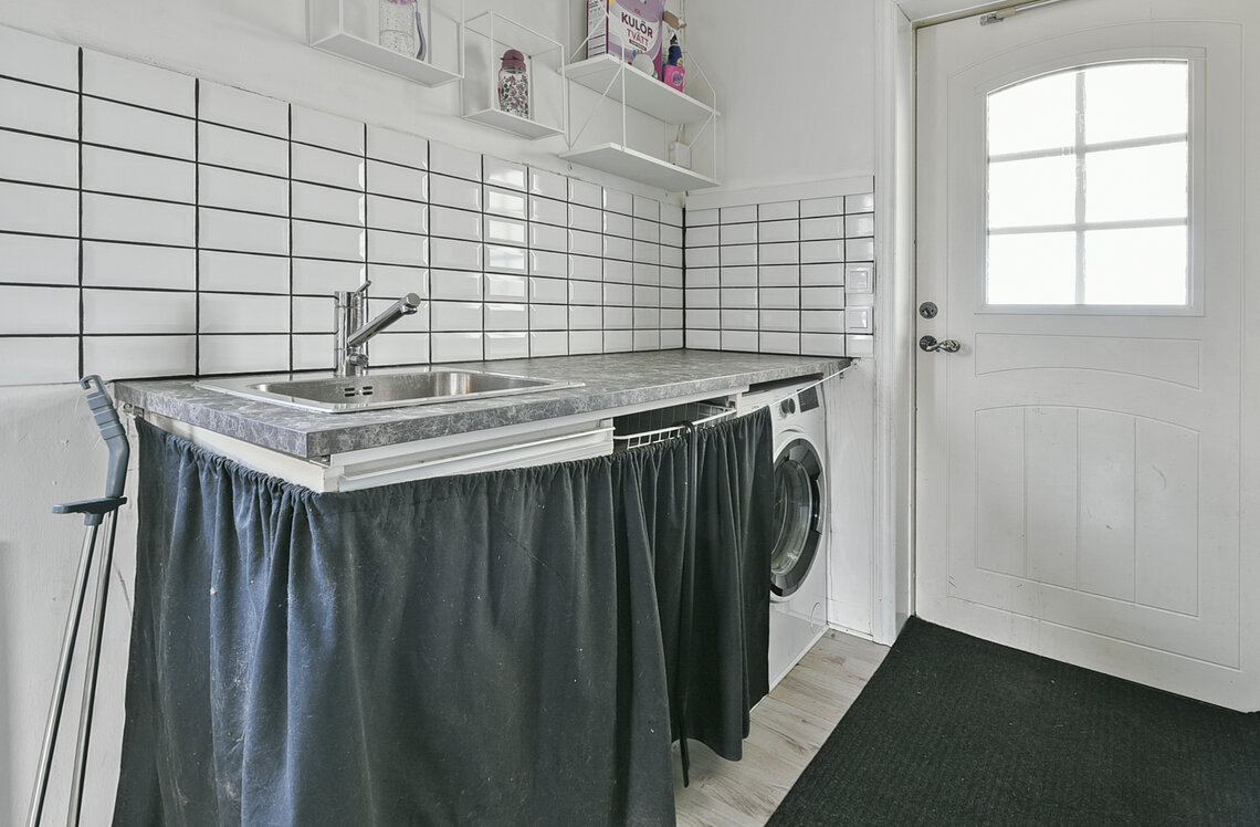 Tvättavdelning med groventré Tvättavdelning med groventré