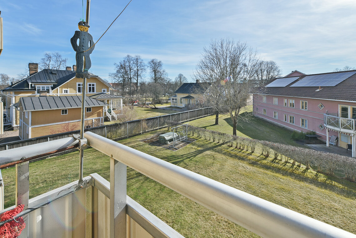 Utsikt från balkongen Utsikt från balkongen