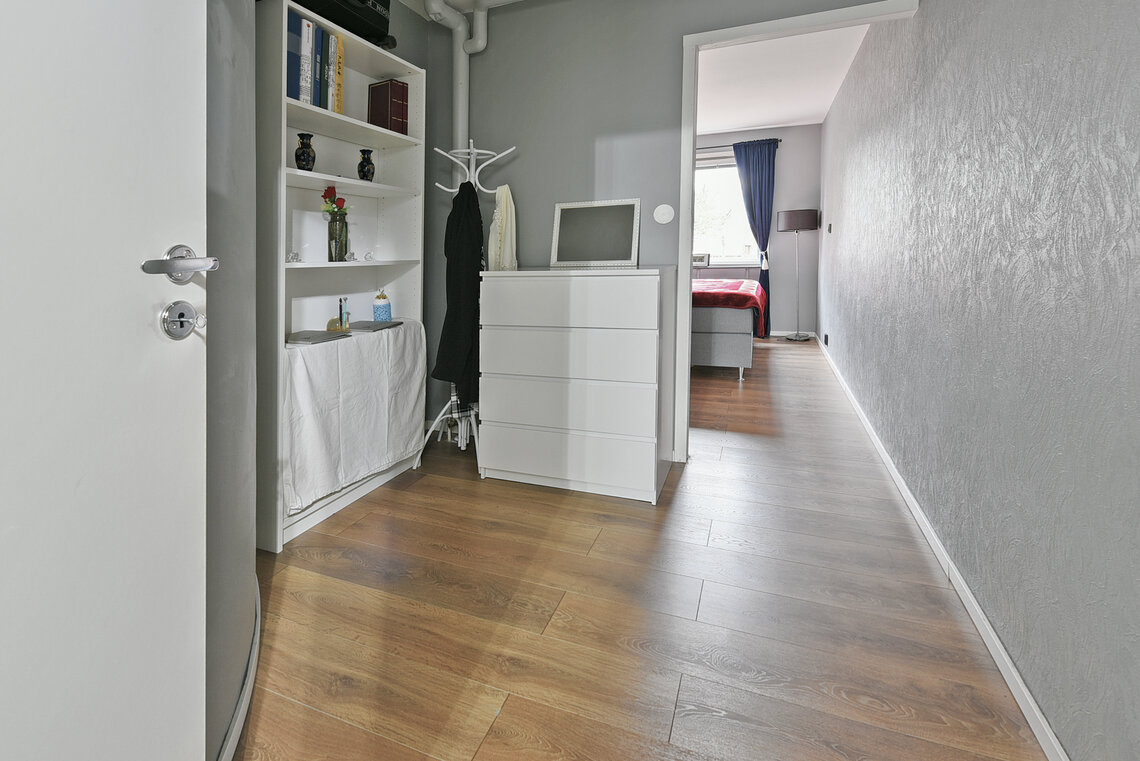 Lägenhetsförråd och sovrum Lägenhetsförråd och sovrum