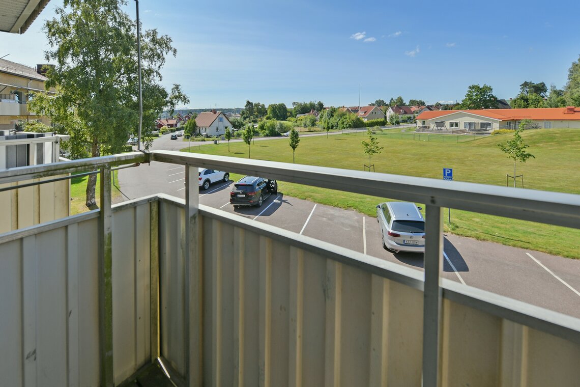 Utsikt från balkongen Utsikt från balkongen