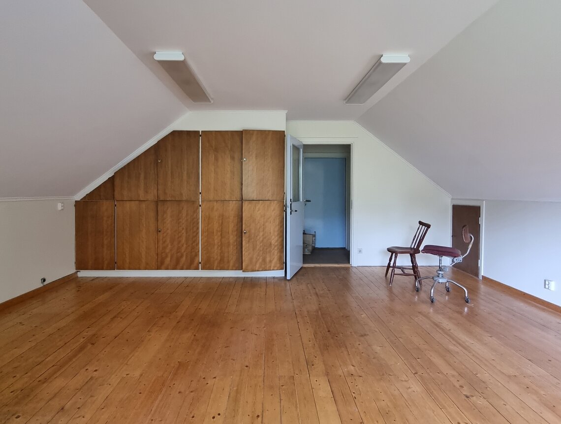 Stort rum övre plan Stort rum övre plan