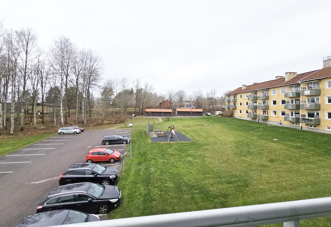 Utsikt från balkongen Utsikt från balkongen